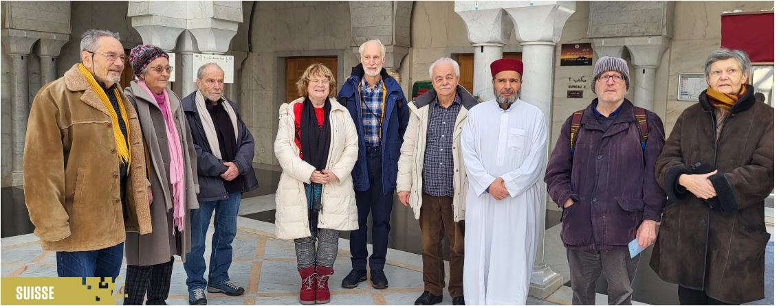 Genève, dialogue en route et art, d’une mosquée à un centre bouddhiste