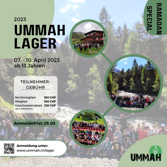 Das Ummah Jugendlager 2023 ist wieder am Start!